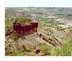 The Olduvai Gorge in Tanzania, one of Africa's most important geological sites