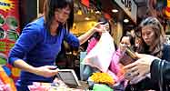 Hong Kong shoppers