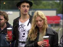 Піт Догерті і Кейт Мосс