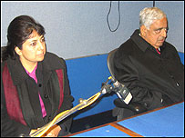 मेहबूबा मुफ़्ती और मुफ़्ती मोहम्मद सईद