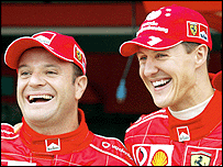 शूमाकर और बैरिकेलो