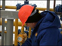 گیس کی فراہمی