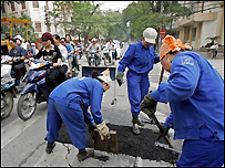 Hình ảnh một đô thị ở Việt Nam