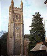 The church tower 