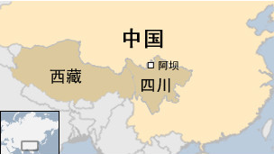 四川阿坝地区近年来发生几十次藏人自焚事件