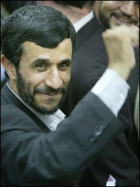 O presidente do Irã, Mahmoud Ahmedinejad