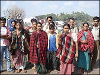 डोरोथिया अपने बच्चों के साथ