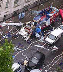 انفجار اتوبوس