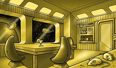 Heart of Gold Galley - by Nolan Worthington