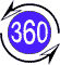 360 logo