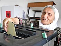 Votime të mëhershme në Shqipëri