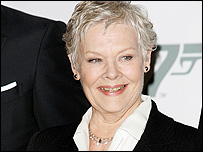 Dame Judi Dench at Quantum Of Solace launch