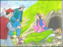 پای ناظر را تلک گرفته!