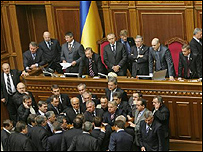 Фракція БЮТ у Верховній Раді. Фото УНІАН за 21 жовтня цього року