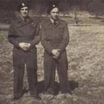 Stanislaw Pawlinski (right), recovered from his injuries, pictured in Inveraray, 1946. Stanislaw Pawlinski (right), recovered from his injuries, pictured in Inveraray, 1946.