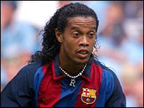 رونالدينيو بازيکن سال جهان