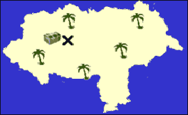 Treasure Trail map where could Pudsey be?