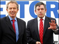 Tony Blair ve Gordon Brown