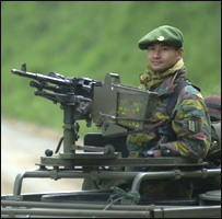 Soldado belga em Kosovo