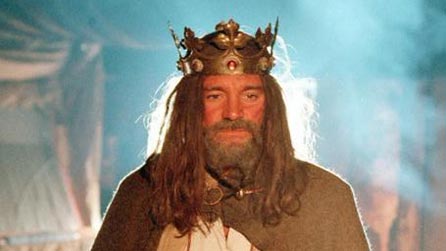 Actor as King Arthur