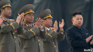 金正恩和军人