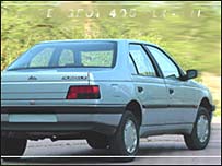 پژو 405 توليدی ايران خودرو