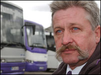 Řidič autobusu z Polska