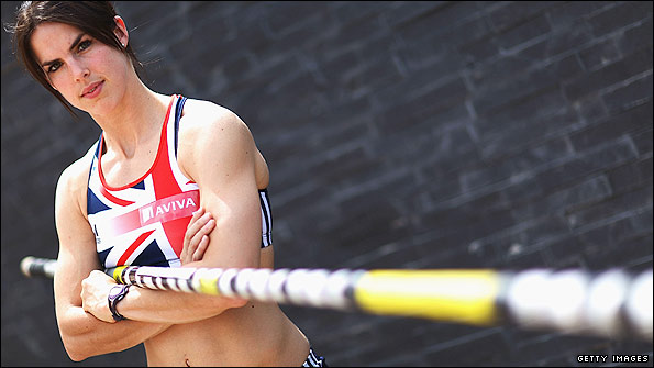 GB pole vaulter Kate Dennison