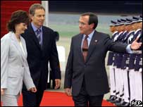 Tony Blair fica na Ásia até terça-feira