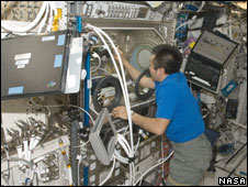 Inside the ISS Columbus lab