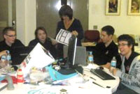 Gweithio ar y cynllun