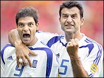 Angelos Haristeias e Traianos Dellas