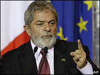 O presidente Luiz Inácio Lula da Silva