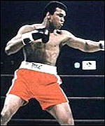 Muhammad Ali in action