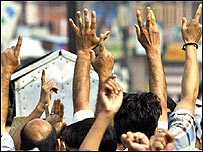 कश्मीर में विरोध