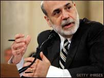 presidente do Banco Central americano, Ben Bernanke