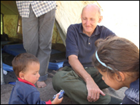 Fotografia cedida pela organização Christian Peacemaker Team