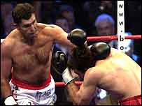 бій Сандерс - Кличко