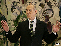 ایهود اولمرت، نخست وزیر اسرائیل