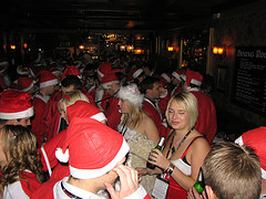 Santas everywhere
