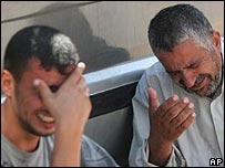 इराक़ में हिंसा से प्रभावित लोग