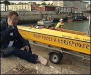 Brian Selby's speedboat