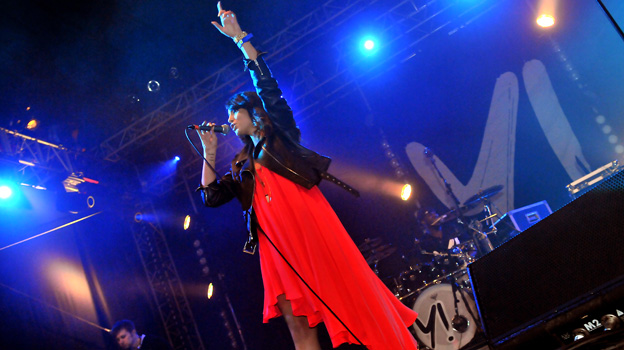 Yasmin at Big Weekend 2011