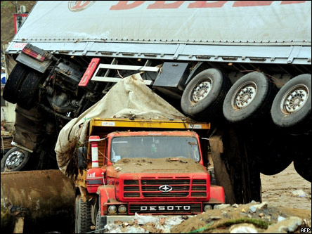 Последствия наводнений в Турции
