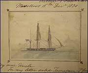 A Royal Navy anti-slave ship