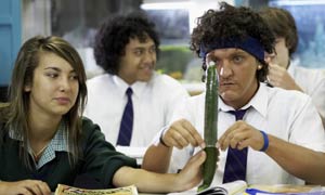 Chris Lilley as Jonah (right) in Summer Heights High