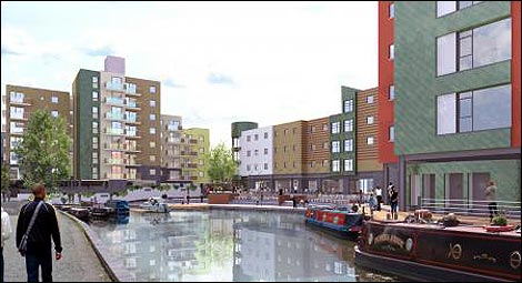 Loughborough Wharf - Artist Impression