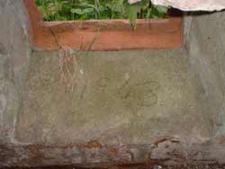 1943 preserved in wet concrete