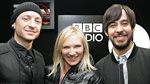 Jo Whiley with Linkin Park