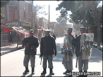 پليس در هرات